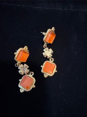 Authentic Susan Shaw Charlotte Deux Tier Earrings